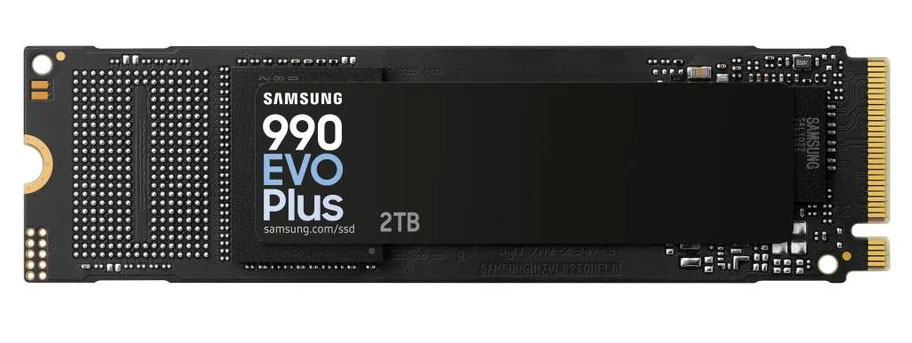 samsung mz v9s1t0bw 990 evo plus 1tb m.2 2280 pcie gen 4x4 nvme ssd with v nand tlc and intelligent turbowrite 2.0 black